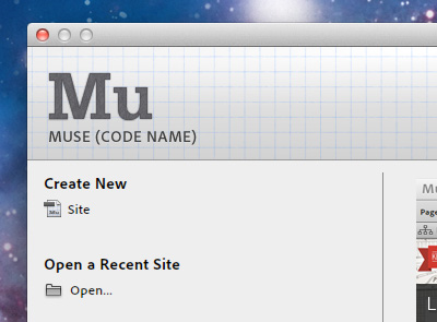 Adobe's New Website Builder, Muse Makes Creation Easier