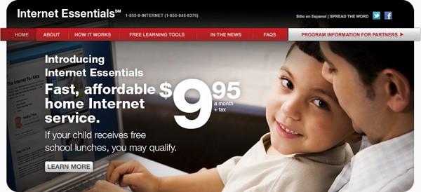 Comcast To Provide $10 Web Access for Low-Income Families