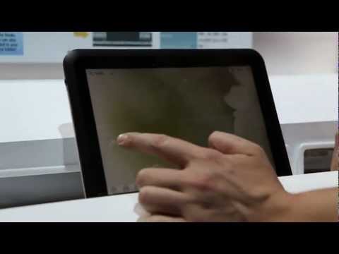 Fujitsu Arrows Tab Waterproof Tablet CES 2012 First Look