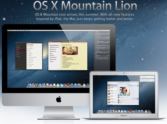Mac OS X Mountain Lion Preview [VIDEO]
