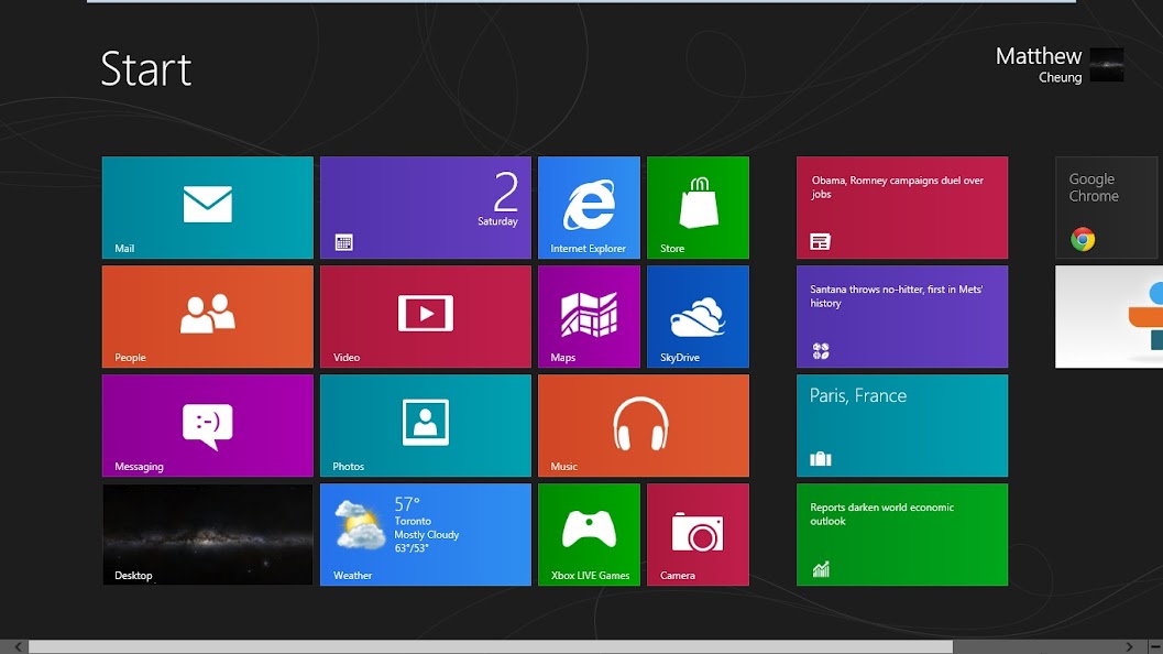 Windows 8 Metro Settings Overview