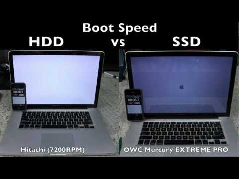 SSD vs HDD Boot Time