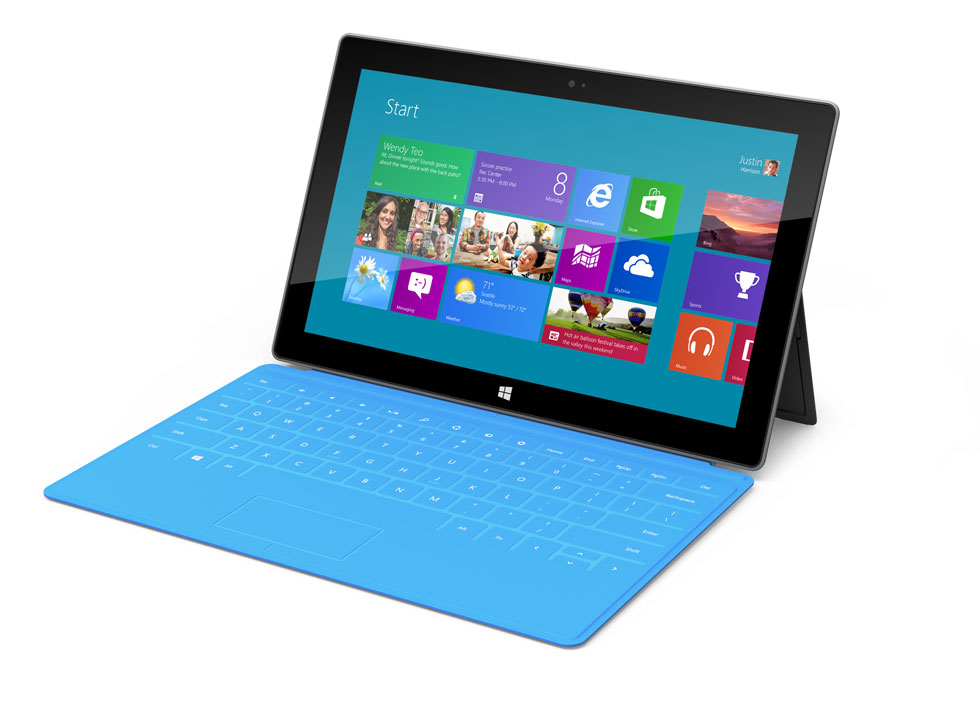 Microsoft Surface To Be Released With Windows 8
