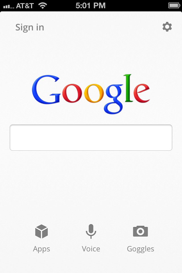 Google Search App For iOS Brings Voice-Based Answers