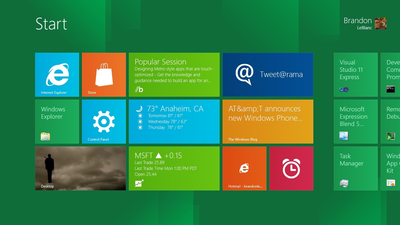 Windows 8 New Interface Is "Windows 8"