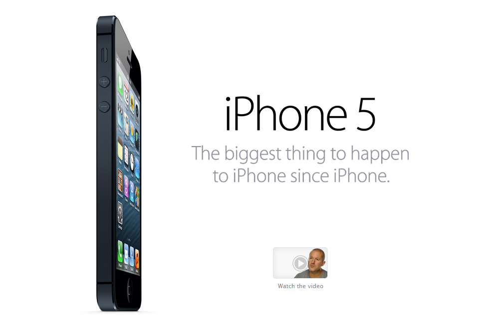 Apple Announces The iPhone 5