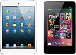 iPad mini vs Nexus 7