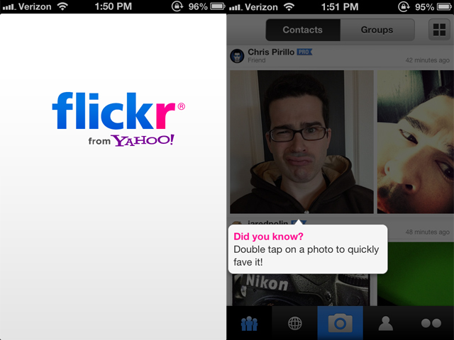 Yahoo Launches Updated Flickr App With Instagram-like Features