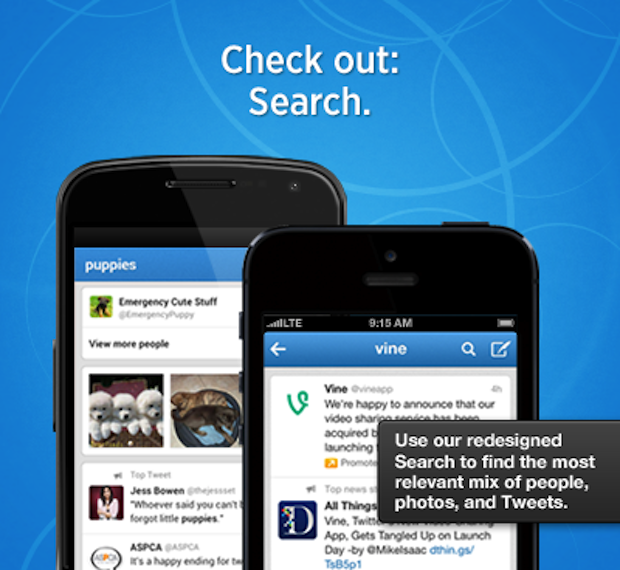 Twitter Revamps Apps To Improve Search and Discover