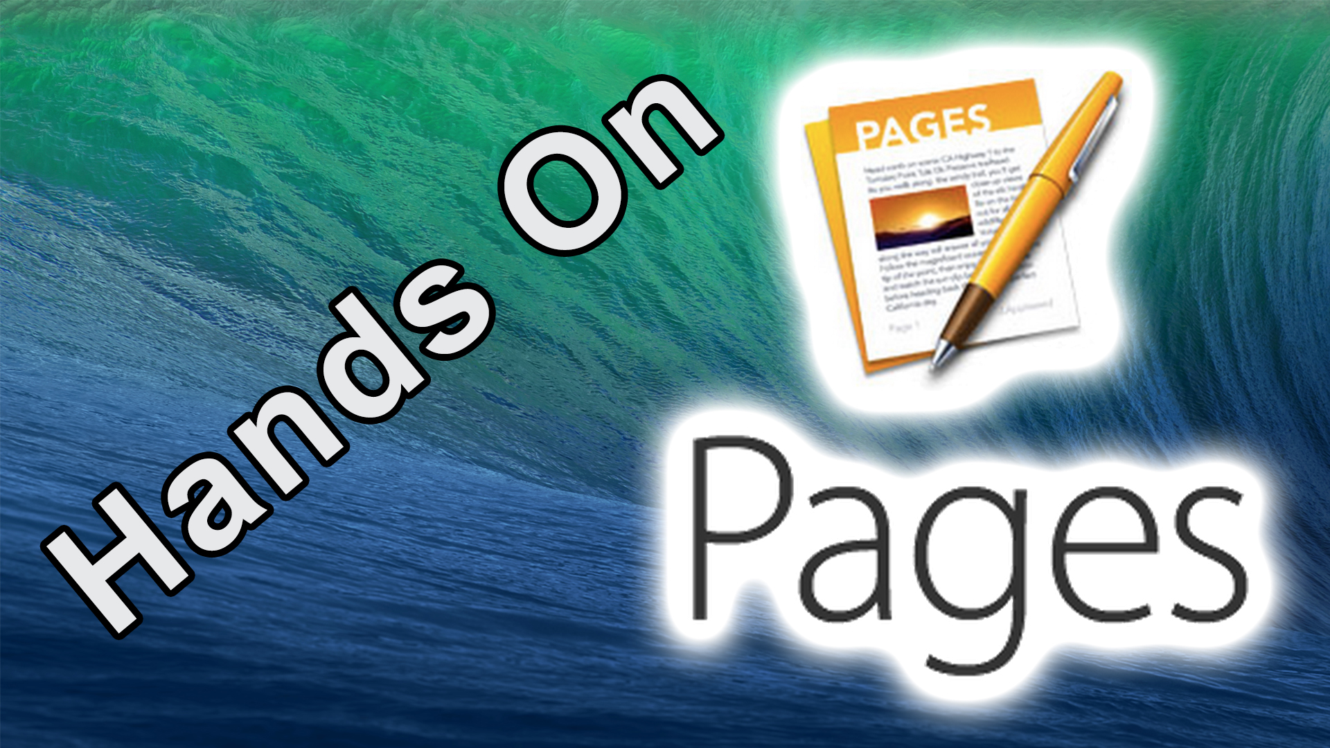 Hands On: Apple - iWork - Pages (on Mavericks)