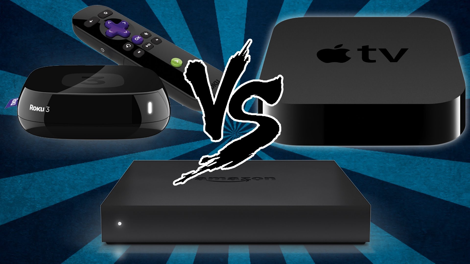 Amazon Fire TV vs Apple TV vs Roku