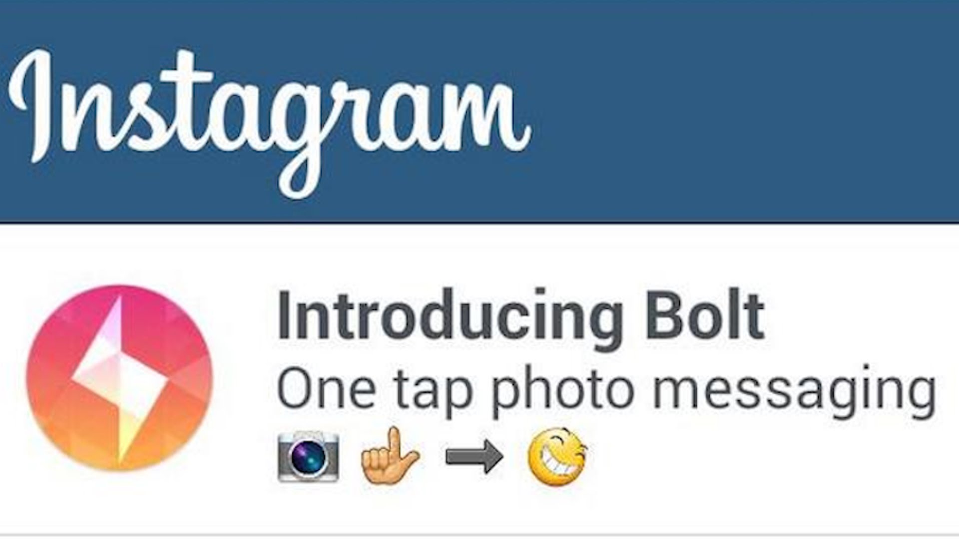 Instagram Leaks New App Called BOLT