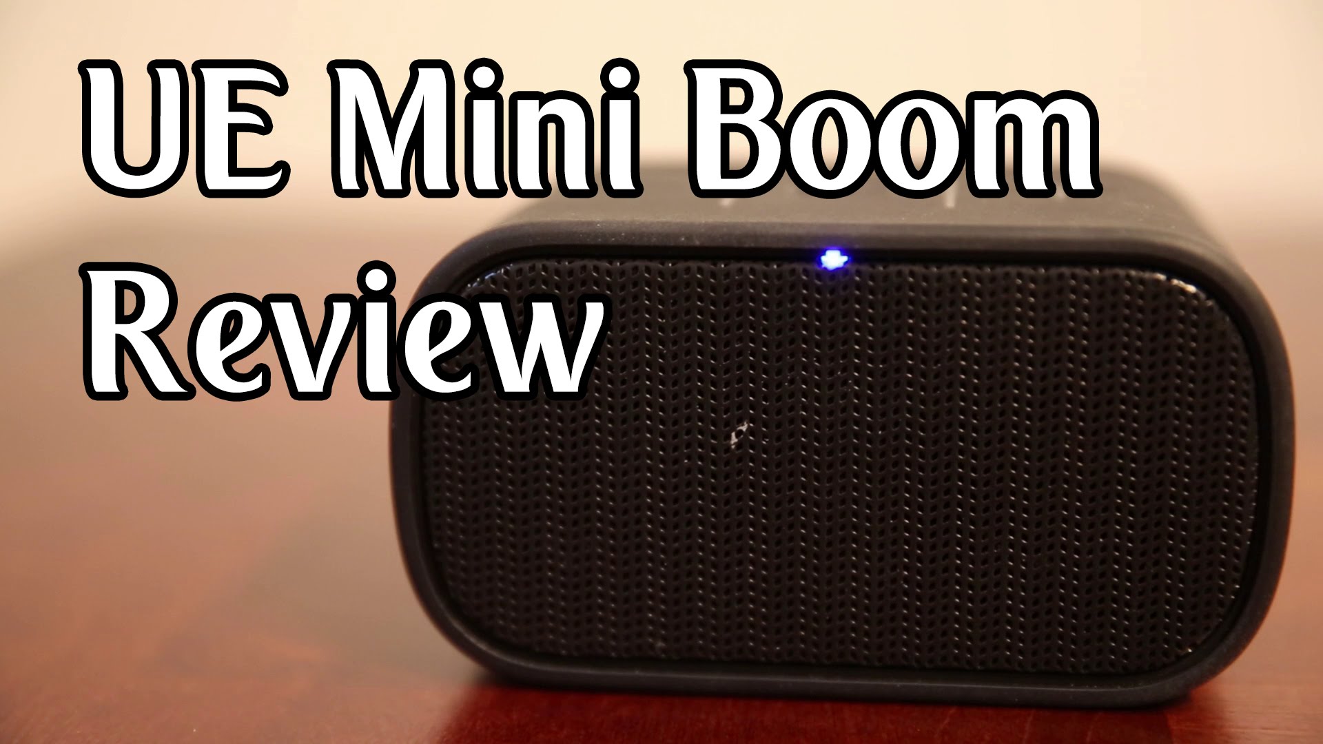 Review - Ultimate Ears MINI BOOM