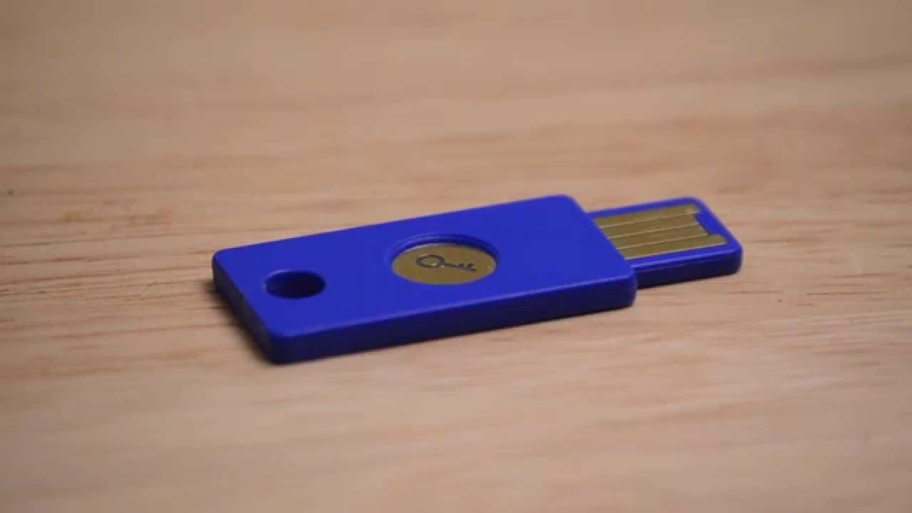 Impressions - FIDO U2F Security Key (Universal 2nd Factor Authentication)