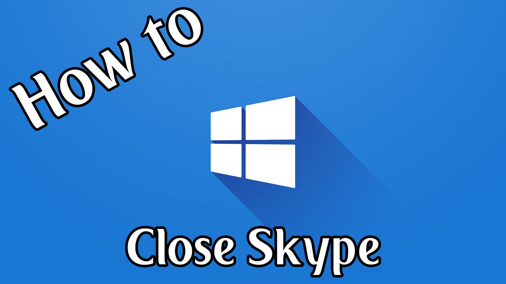 How To Close Skype in Windows 10